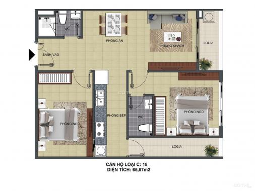 Dự án căn hộ chung cư Hòa Khánh Đà Nẵng - khu trung tâm tiềm năng giá từ 550 triệu