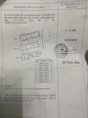 Cần bán nhà hẻm 3m đường Nguyễn Đình Chiểu, P4, PN, DT: 3.2x13m, giá: 4,5 tỷ TL
