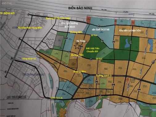 Bán đất tại dự án The Sang Villa, Quảng Ninh, Quảng Bình diện tích 500m2 giá 3 triệu/m2