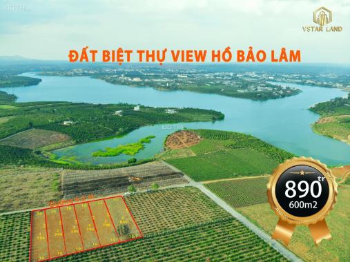 Bán đất view hồ Bảo Lâm, Lâm Đồng diện tích 600m2 chỉ với từ 890 triệu, công chứng ngay
