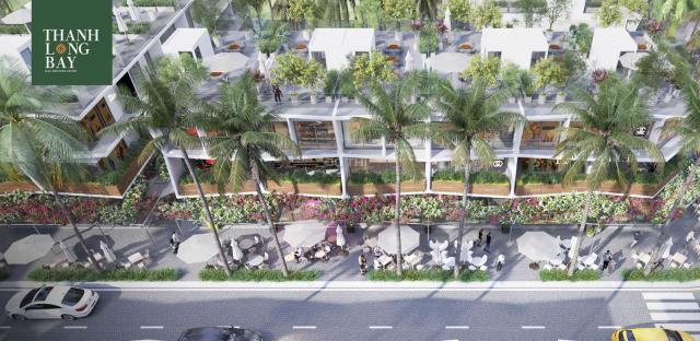 Nhà phố biển 2 mặt tiền - Vpbank hỗ trợ 60% - Tổ hợp nghỉ dưỡng Thanh Long Bay