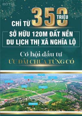 Sở hữu 120m2 đất nền du lịch Nghĩa Lộ tiềm năng phát triển kinh tế cao nhất khu vực