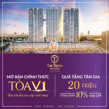 Bán tòa V1 dự án The Terra An Hưng, hỗ trợ vay 65% GTCH, LS 0%, LH 0934 698 889