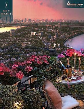 Sky Oasis - duy nhất 1 CH 2PN tầng 11 view sông Hồng, TP HN với chỉ hơn 2 tỷ, tặng 1 cây vàng