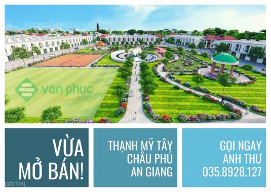 Bán đất nền khu đô thị Tài Lộc Phát - Châu Phú, An Giang, giá chỉ từ 5 triệu/m2