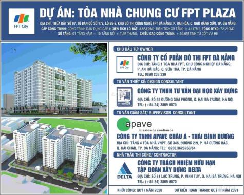 Mở bán căn hộ view sông cạnh biển FPT Plaza, giá chỉ từ 1 tỷ