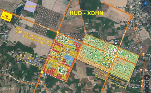Đất nền sổ đỏ Nhơn Trạch, dự án HUD - XDHN, chính chủ bán gấp cần tiền kinh doanh