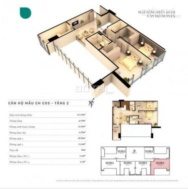 Căn hộ Duplex, đẳng cấp đế vương Giảng Võ, 306.9m2, giá 84 tr/m2, số lượng có hạn