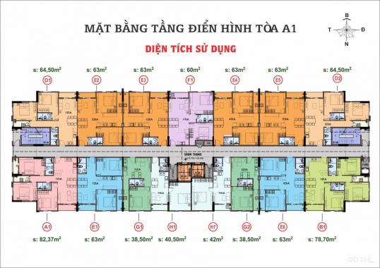 Chung cư sở hữu lâu dài tại trung tâm khu đô thị K1