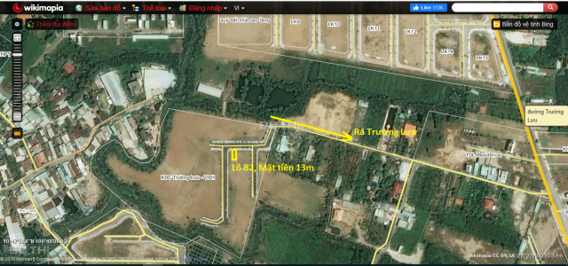 Đất hẻm ô tô Trường Lưu, Q9. Giá 30,5tr/m2 (81m2) có sổ