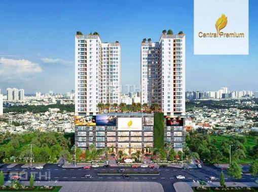 Bán căn hộ Central Premium, 60m2 - 2PN, giá 2,65 tỷ view hồ bơi, Tạ Quang Bửu