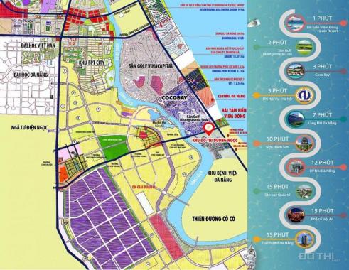 Bán đất nền ven biển Nam Đà Nẵng - 30 nền khu trung tâm thương mại - Dự án Ngọc Dương Riverside