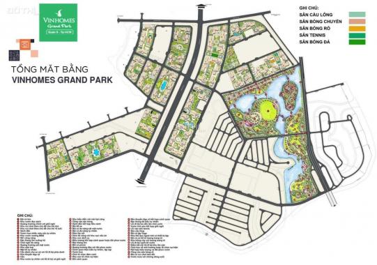 Siêu thành phố Vinhomes Grand Park Q. 9 - chỉ 50tr/booking nhận giá chủ đầu tư - 0909 607604