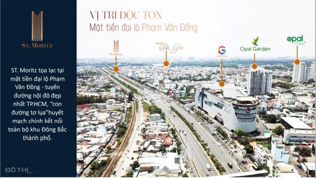 Dự án văn phòng và căn hộ khách sạn 5 sao đầu tiên trên đại lộ Phạm Văn Đồng. LH 0903886801