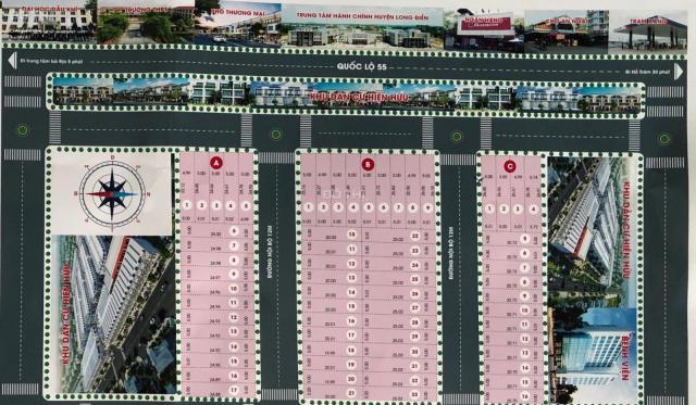 Bán đất có sổ mặt tiền Long Điền - Bà Rịa Vũng Tàu giá 6,8 triệu/m2