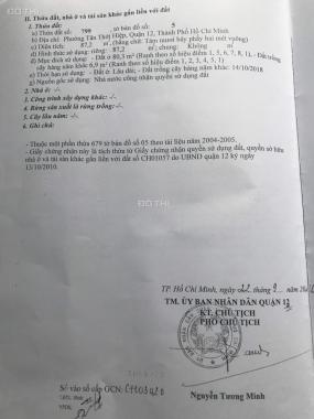 Bán dãy trọ full phòng, đường Tân Thới Hiệp 7, phường Tân Thới Hiệp, giá 7 tỷ 900 tr