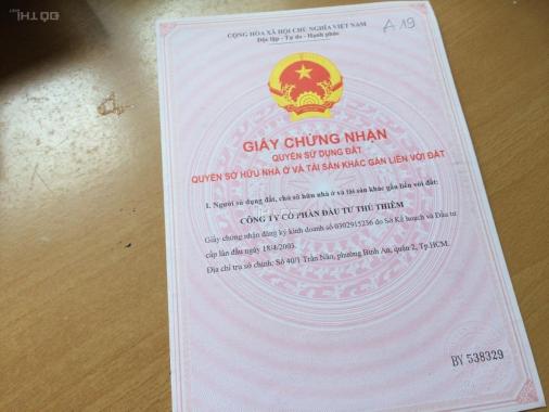 Bán đất đường Nguyễn Duy Trinh, khu Đông Thủ Thiêm, gần chợ nền A19 (120m) 65 triệu/m2