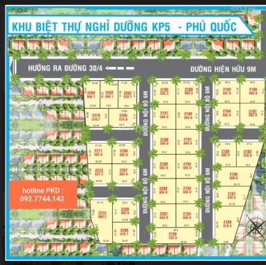 Dự án biệt thự biệt thự nghỉ dưỡng xã Dương Tơ, Phú Quốc, Kiên Giang giá 9 triệu/m2