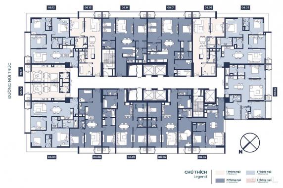 CH Lancaster 20 Núi Trúc - 9,2 tỷ/căn góc 3PN full NT, hướng ĐN, CK 2%, KM 250tr, nhận nhà ở ngay