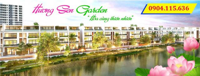 Mở bán 50 nền nhà phố, biệt thự khu đô thị sinh thái Hương Sen Garden sổ hồng riêng từng nền