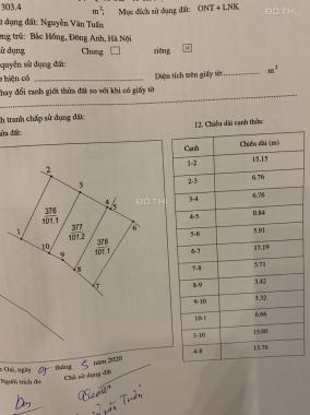 Cần bán gấp 3 lô ô bàn cờ khu Tái định cư Phú Cát, giá chỉ 12tr/m2, mặt tiền 6,7m, sổ đỏ chính chủ