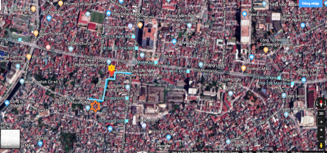 Bán nhà ngõ 20 Trương Định, Quận Hai Bà Trưng, Hà Nội, DT 85m2(gần ngã tư chợ Mơ)