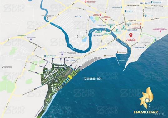 Bán đất nền dự án tại dự án Hamubay Phan Thiết, Phan Thiết, Bình Thuận, diện tích 90m2, giá 2 tỷ