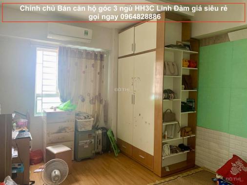 Bán căn hộ 3PN góc, siêu đẹp HH3C Linh Đàm, liên hệ chính chủ 0964828886