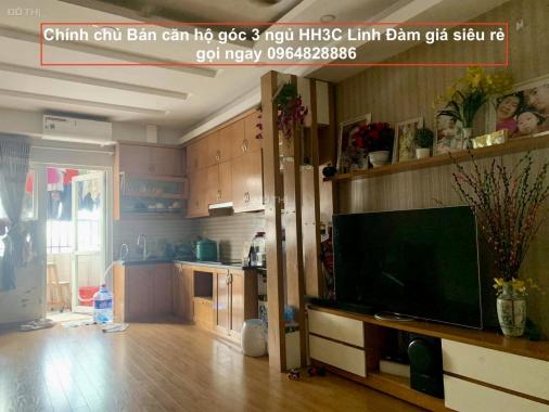 Bán căn hộ 3PN góc, siêu đẹp HH3C Linh Đàm, liên hệ chính chủ 0964828886