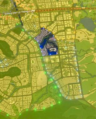 Đất sổ đỏ 85m2 TĐC Phú Cát, giá 1.5 tỷ View Suối & Thương mại VinCom, 900m tới ga Metro S1.8