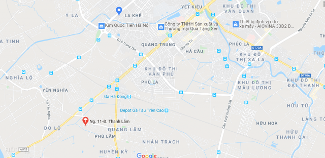 Bán nhà 4 tầng tại đường Thanh Lãm, Hà Đông, hướng nhà Đông Nam, mặt tiền 4m. Đường trước nhà 3m