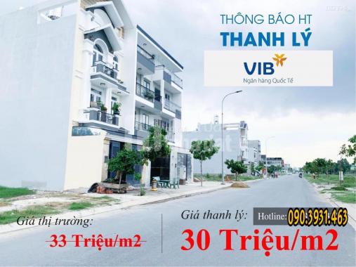 Ngân hàng VIB HT phát mãi 10 nền nhà phố và 5 nên gốc KDC Hai Thành MR, LK Aeon Mall Bình Tân