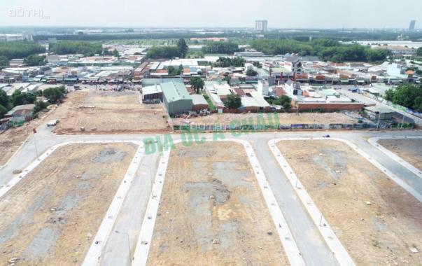 Bán đất nền dự án tại dự án khu đô thị thương mại chợ Nhật Huy, Bến Cát, Bình Dương diện tích 100m2