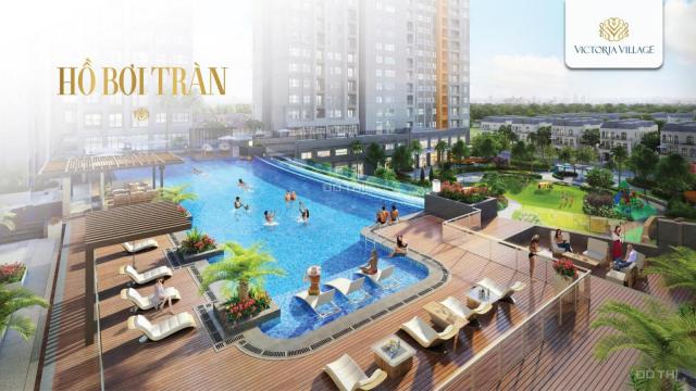 Hot! Cần bán căn hộ Victoria Village, 2PN căn góc, view hồ 1000m2 và công viên, giá chỉ 3,65 tỷ