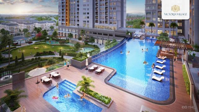 Hot! Cần bán căn hộ Victoria Village, 2PN căn góc, view hồ 1000m2 và công viên, giá chỉ 3,65 tỷ