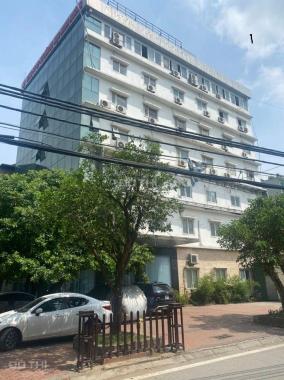 Cho thuê tòa văn phòng 330m2 * 7 tầng + sân 600m2 tại Lĩnh Nam, Hoàng Mai