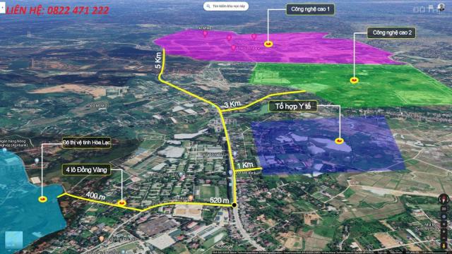 Bán rẻ đất 87.5m2, sổ sẵn ở Quốc Oai, gần QL21, sát ngay công nghệ cao, nhà máy, tổ hợp trường ĐHQG
