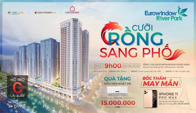 Bán căn hộ tại dự án Eurowindow River Park, Đông Anh, Hà Nội, diện tích 91m2, giá 2.589 tỷ