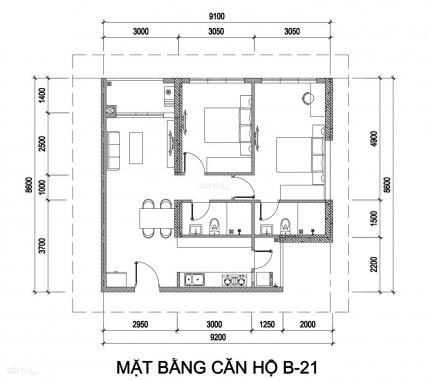 Căn hộ Q8 - City Gate 2 giá 1,9 tỷ, thanh toán 95%, tháng 8/2020 nhận nhà. LH: 0901 338 328