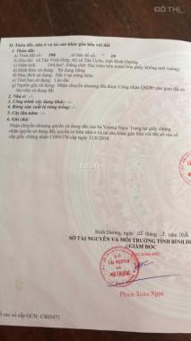 Chính chủ cần bán gấp lô đất giá rẻ tại Ấp Hóa Nhựt, Xã Tân Vĩnh Hiệp, Huyện Tân Uyên, Bình Dương