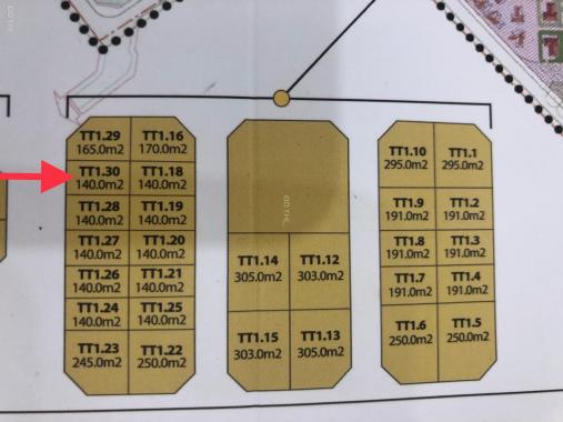 Bán biệt thự Phùng Khoang căn TT1.30, Tố Hữu. Hướng ĐN