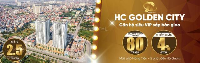 Trực tiếp CĐT Hùng Cường chỉ từ 2.9 tỷ căn hộ 3PN dự án HC Golden City bàn giao full NT cao cấp