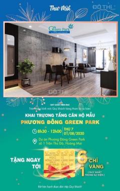 Khai trương 1/8 chung cư Green Park Trần Thủ Độ, Hoàng Mai, Hà Nội trên 60m2 chỉ từ 23tr/m2