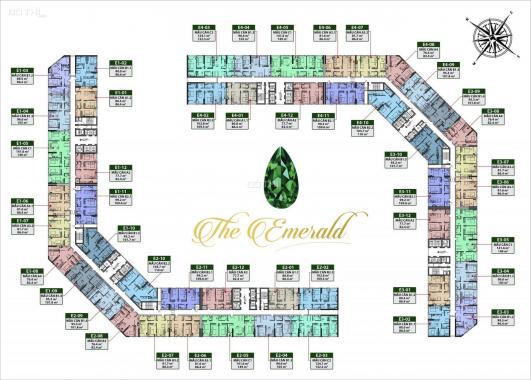 0975897169 cắt lỗ 700 triệu căn 3PN - 102m2, full nội thất, giá 2.75 tỷ tại The Emerald