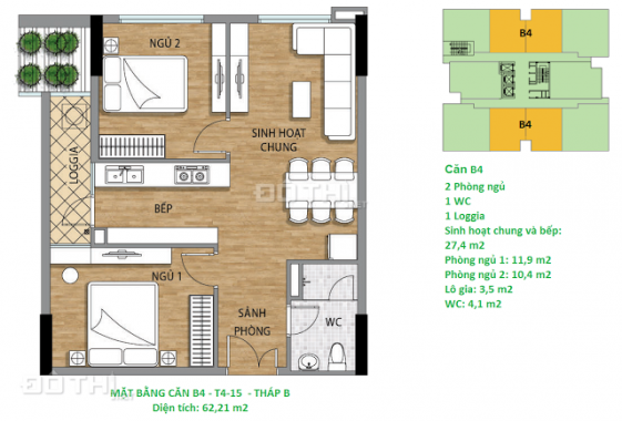 Căn hộ ban công Đông Nam đẹp nhất DA Valencia Garden, chỉ từ 1,49 tỷ/căn