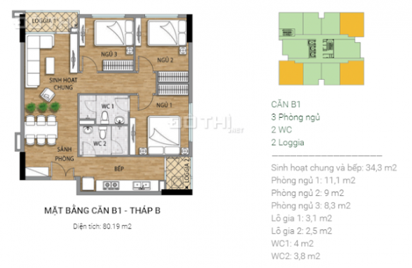 Căn hộ ban công Đông Nam đẹp nhất DA Valencia Garden, chỉ từ 1,49 tỷ/căn