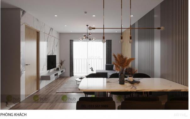 Cùng phân tích thiết kế căn hộ 2 phòng ngủ, 1 phòng đa năng bán chạy nhất dự án TSG Lotus Long Biên