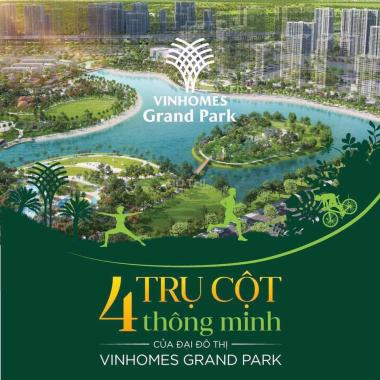 Nhận giữ chỗ căn hộ cao cấp nhất Đông Sài Gòn nằm trong đại đô thị Vinhomes Grand Park