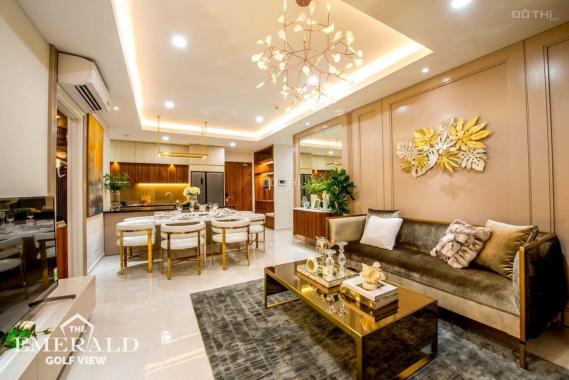 Căn hộ cao cấp The Emerald Golf View, đối diện Aeon Mall, ngay KCN Vsip, thanh toán 30% nhận nhà