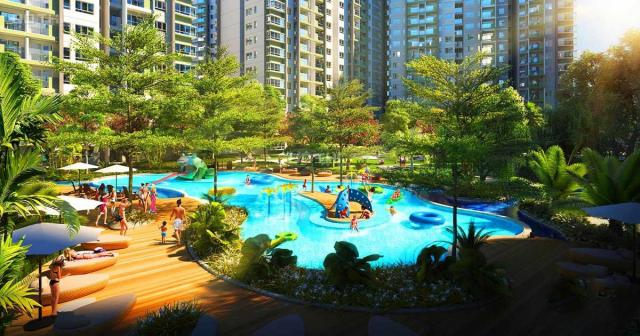Bán căn hộ 2PN thành phố Thuận An, Bình Dương giá 2 tỷ mặt tiền Quốc Lộ 13